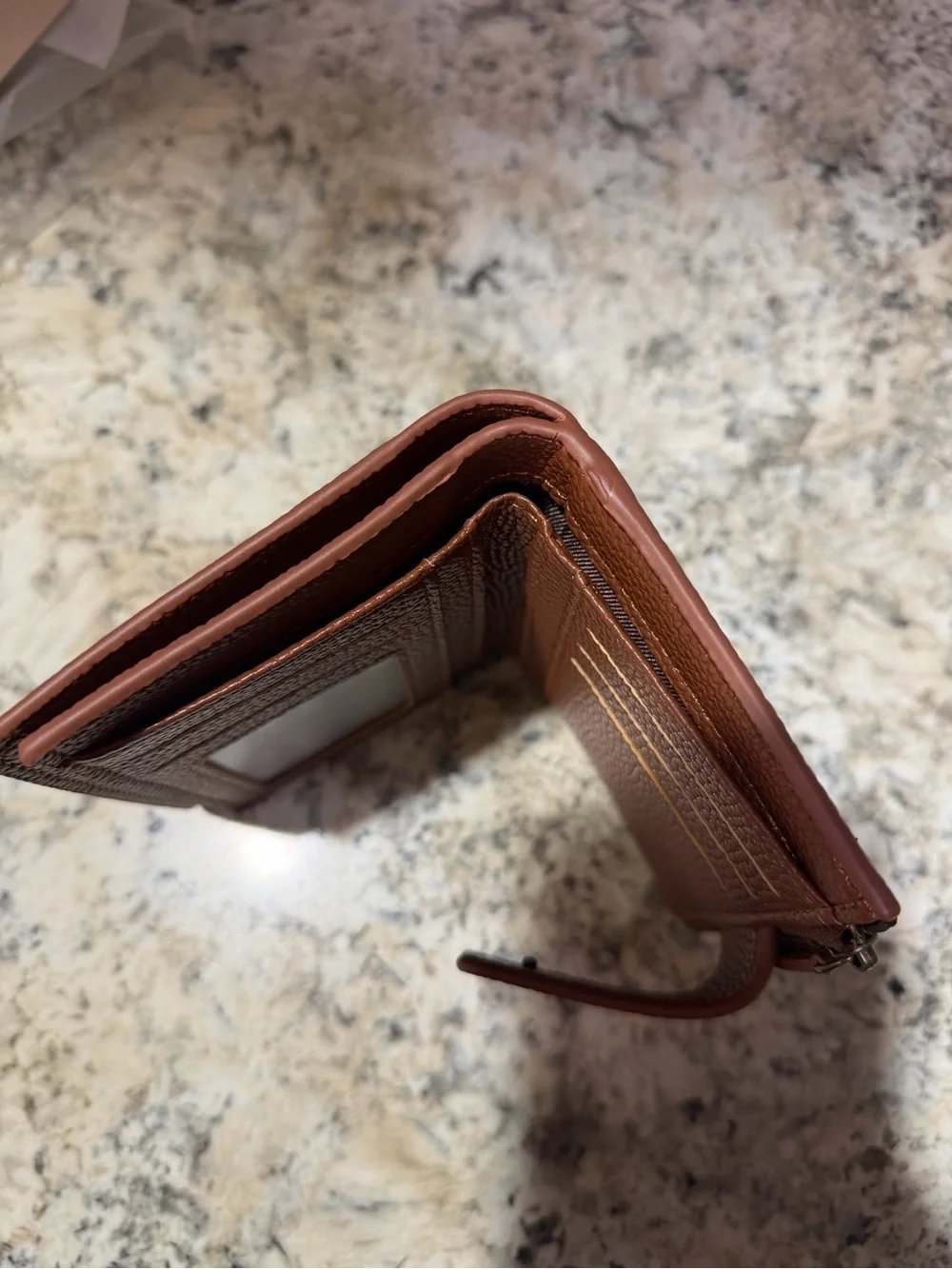 Emmafy RFID Wallet – Black or Brown – Brand New